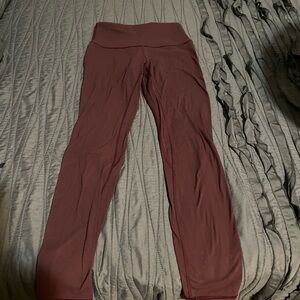 lululemon athletica Burgundy Leggings